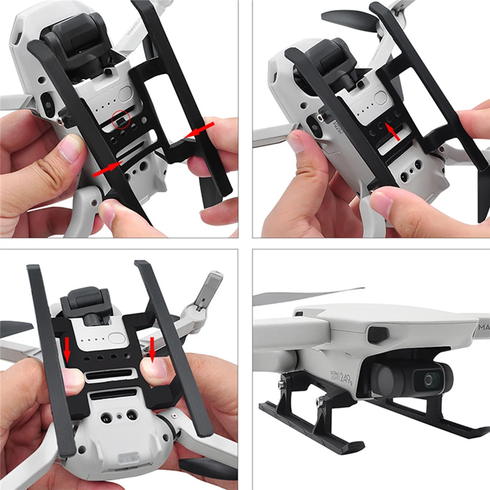 Легкий усиленный посадочный механизм Расширенная ножка для DJI Mavic Mini Drone Поддержка протектор Аксессуары