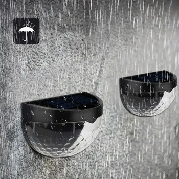 

solar light outdoors Waterproof Solar Power Light Sensor Wall Light 6 LEDs Auto ON/OFF Outdoor Garden Patio Fence Fairy Lamp