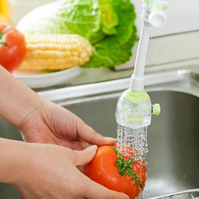 

360 Degree Adjustable Water Tap Extension Filter Shower Water Tap Bathroom Faucet Extender Home Bathroom Kitchen Accessories new