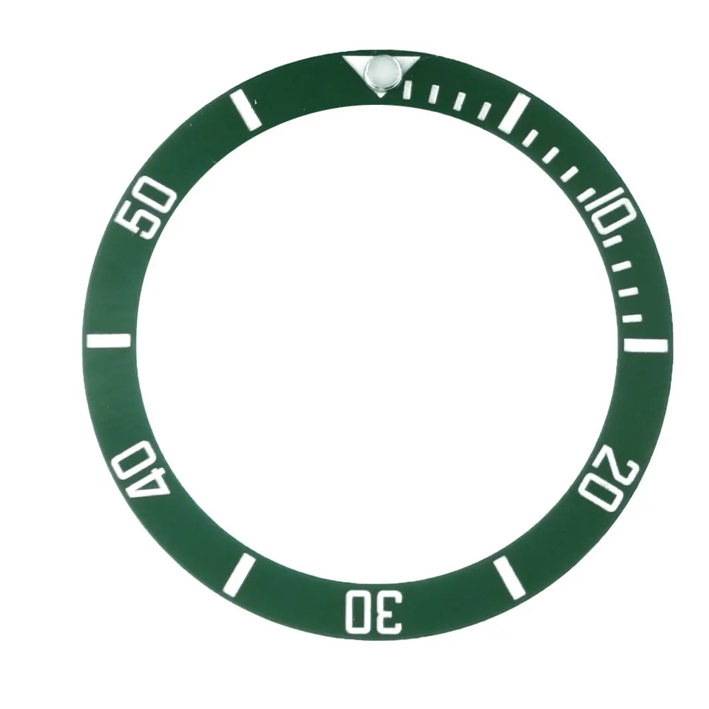 38mm automatic watch ceramic bezel diving watch insert, suitable for 40mm men's replacement accessories dial bezel