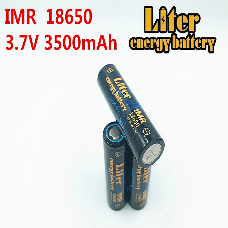 Литровая энергетическая батарея IMR18650 8 шт. 3500 мАч 3 7 в 18650 А аккумуляторная для
