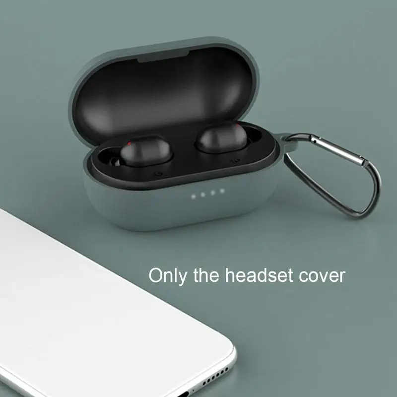 Silicone Case Cover Earphone Pouch Dust-proof Protective Thin Protector GT1 For Haylou pro Eartips Case