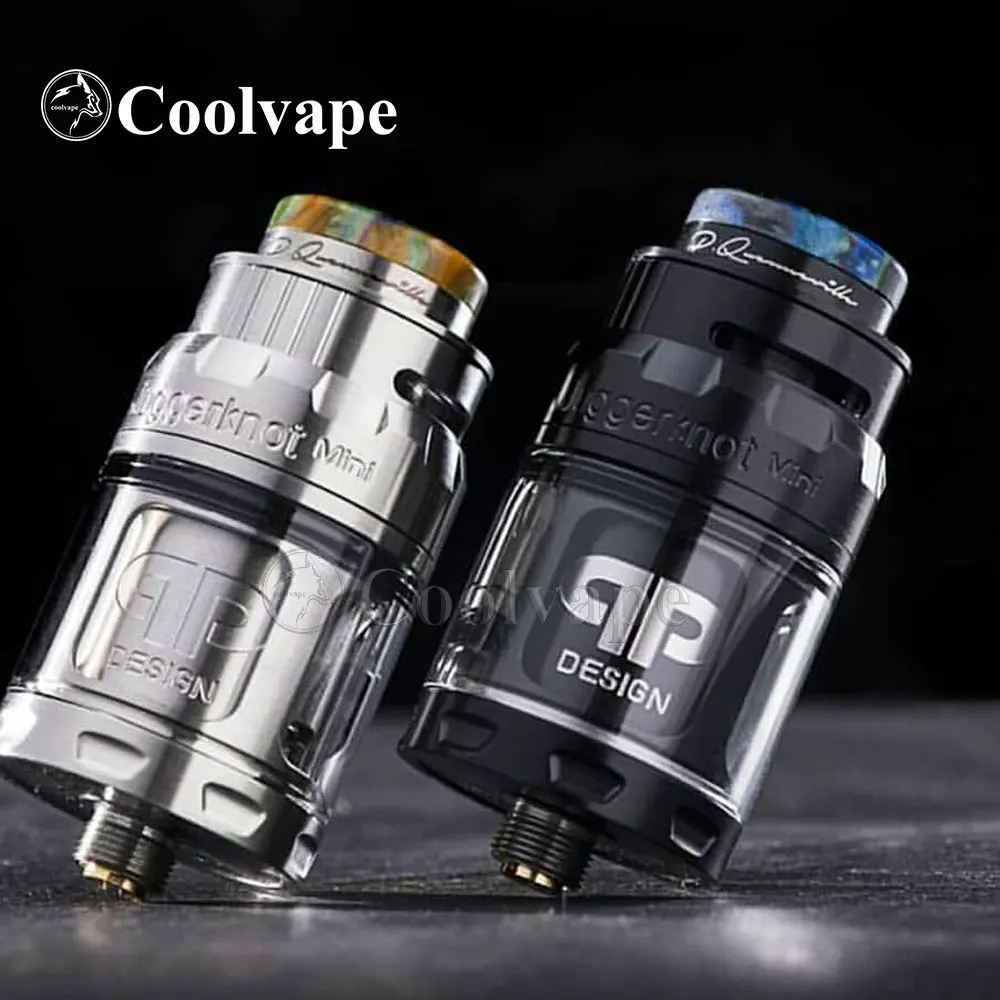 Coolvape Juggerknot Mini Rta 24mm Adjustable Top Airflow Single Coil 2