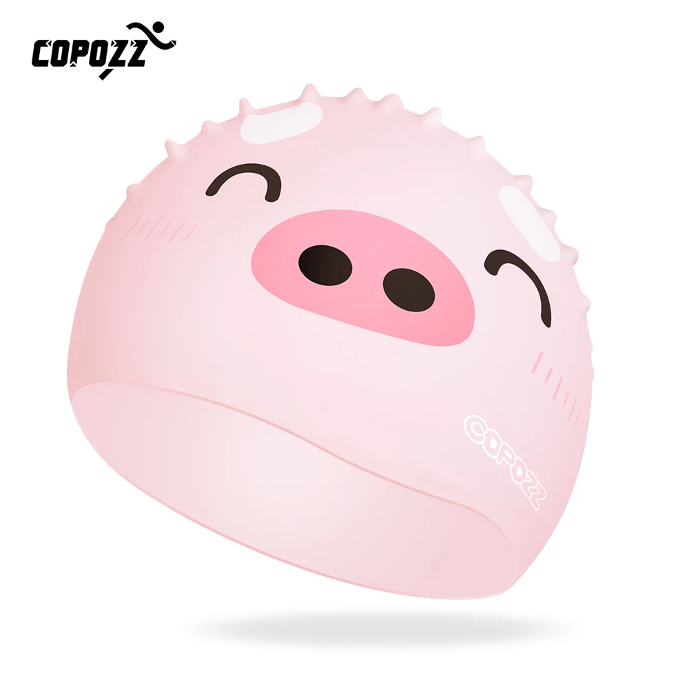 COPOZZ Детские шапочки для купания мультфильм Милая свинья кошка мальчиков и