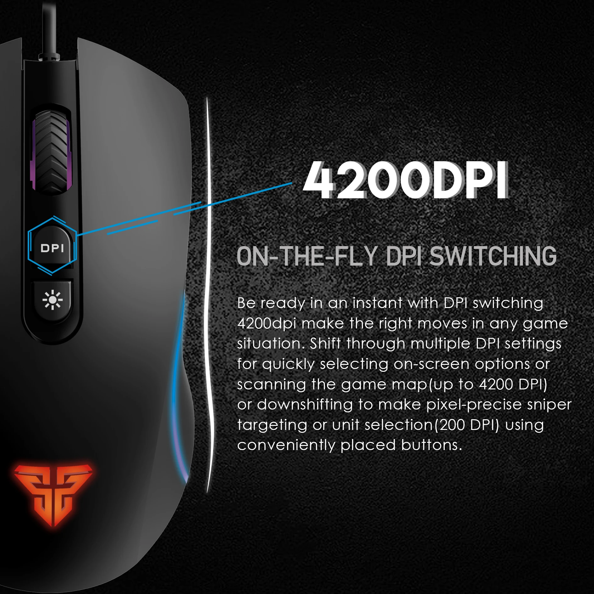 Pаспродажа FANTECH X16 профессиональная игровая мышь 4200 dpi Регулируемая 6 Кнопка макро кабель мышь для геймера FPS LOL эргономичная мышь