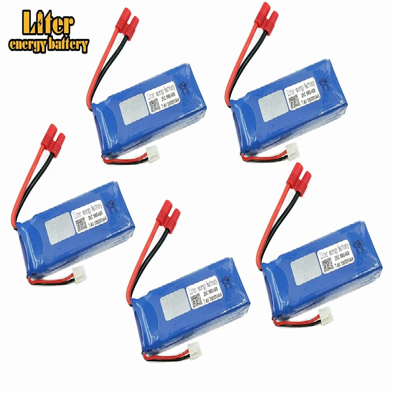 5 шт./лот 7 4 в 3000 мАч Lipo батарея X8W X8G X8HC X8HW X8HG Квадрокоптер Высокая емкость Li-po 2S 903480