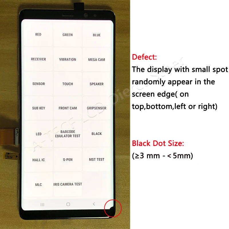  ORIGINAL AMOLED N950F LCD For Samsung Note 8 LCD Display Touch Screen With Frame For Samsung Note 8