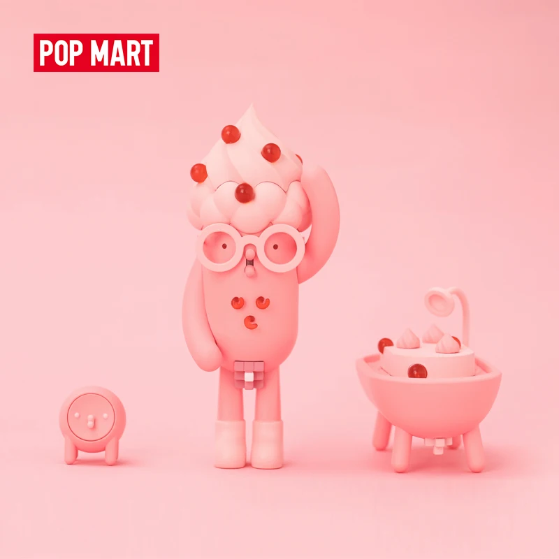 POP MART Modoli yummy глухая коробка Коллекционная Кукла коллекционная Милая кавайная