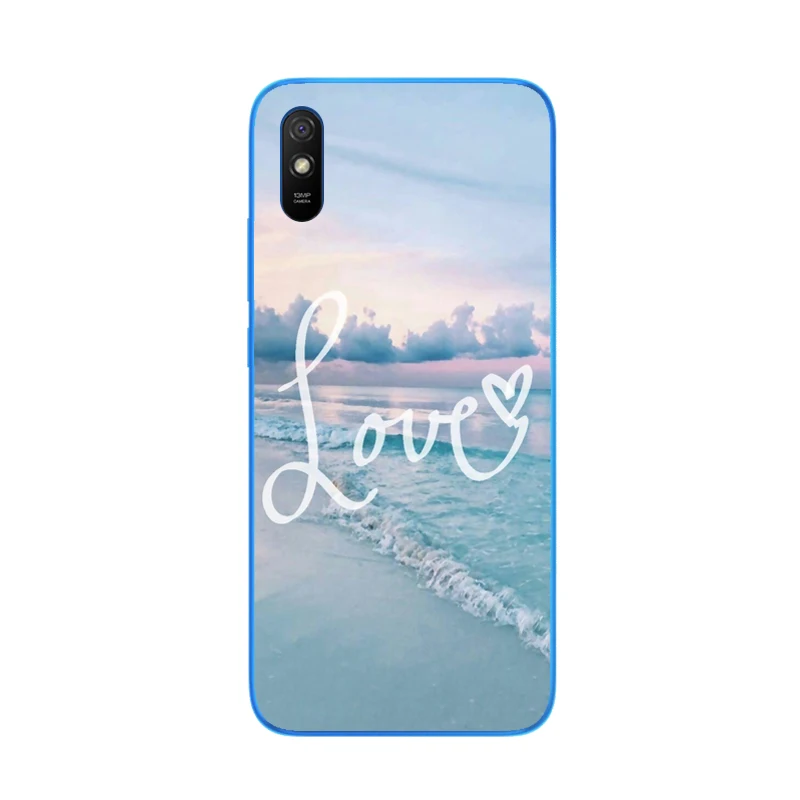 silicon case for xiaomi redmi 9A cases soft tpu back cover on redmi 9a bumper Redmi 9 A phone shell bag full protection coque