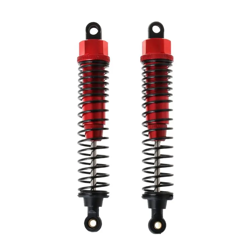 2PCS Aluminum Alloy 108004 Shock Absorber 08001 08058 08041 for HSP 1/10 RC Car 94111 94188 R7RB - Цвет: Red