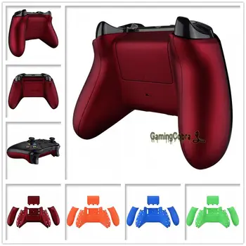 

Soft Touch Grip Custom Replacement Back Shell Side Rails w/ Battery Cover for X-box One S X Controller Model 1708