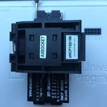 

Original RT-BGA162-01 EMMC adapter bga162 bga168 EMCP162 EMCP186 Adapter Socket For RT809H USB Programmer
