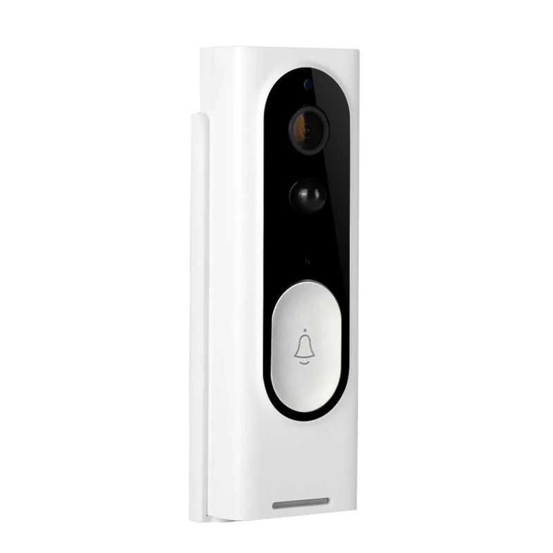 Беспроводной умный Wifi дверной звонок Домофон 1080P камера ночного видения Pir датчик движения tuya Smart life App батарея не включает