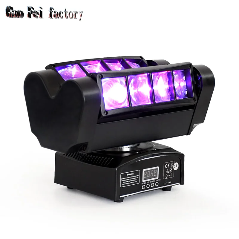 

mini moving head spider light quad rgbw led beam for led disco bar party light