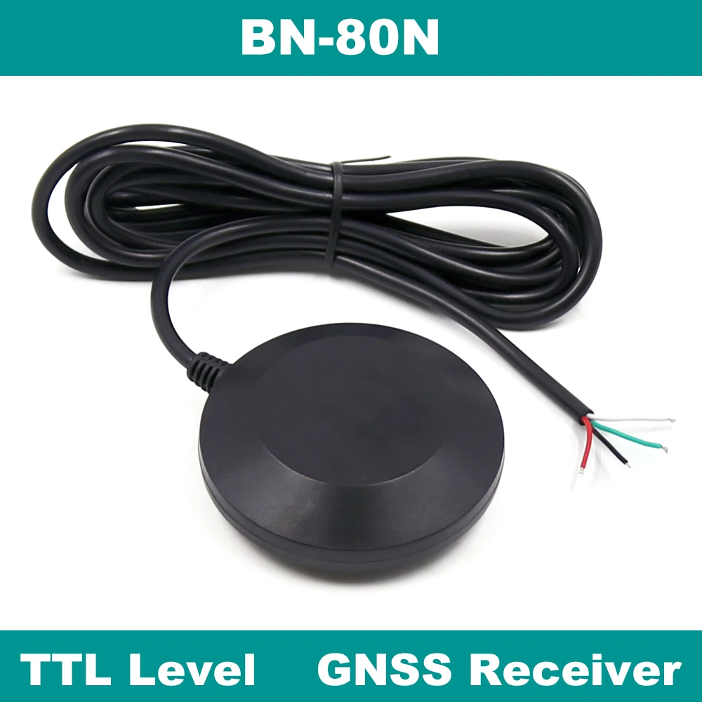 

BEITIAN,GPS+GLONASS receiver 4 Cable:Red VCC, Green RX, White TX, Black GND,Ubx M8030-KT,waterproof,BN-80N