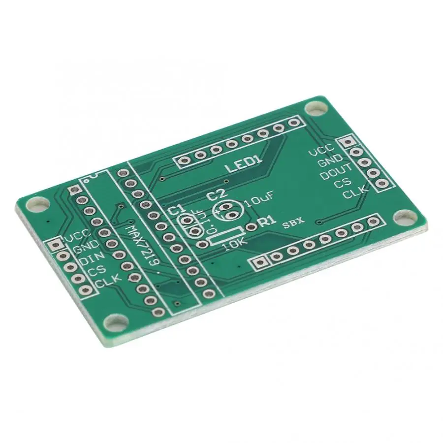 MAX7219 Common-Cathode дисплей драйвер точечный матричный модуль с 4 крепежными винтовыми отверстиями для печатной платы
