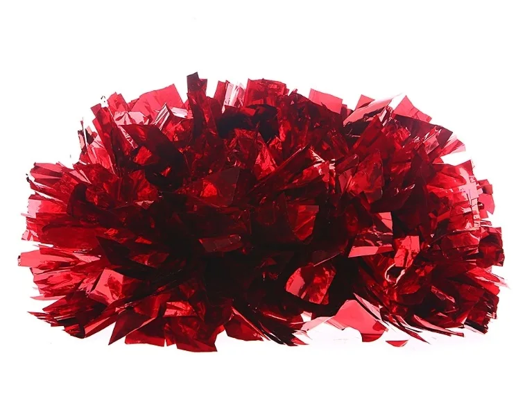 Ручной Pom Poms болельщик Черлидинг Cheer Танцевальная вечеринка футбольный клуб Декор - Цвет: Red