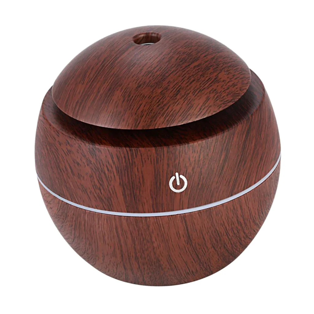 Wood Grain Aromatherapy Diffuser Air Mist Humidifier for Bedroom Baby Women Office Yoga SPA