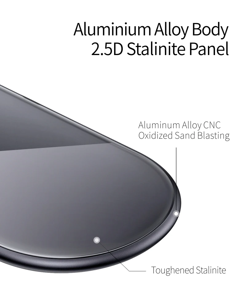 QI 15 Вт Беспроводное зарядное устройство SIKAI QC 3,0 Быстрая зарядка USB C для Apple samsung huawei телефон двойной 30 Вт