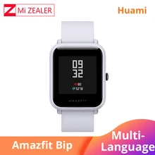 Xiaomi Huami Amazfit Bip Смарт часы для мужчин Bluetooth gps Спорт монитор сердечного ритма IP68 Водонепроницаемый Интерактивная музыка часы Xiomi