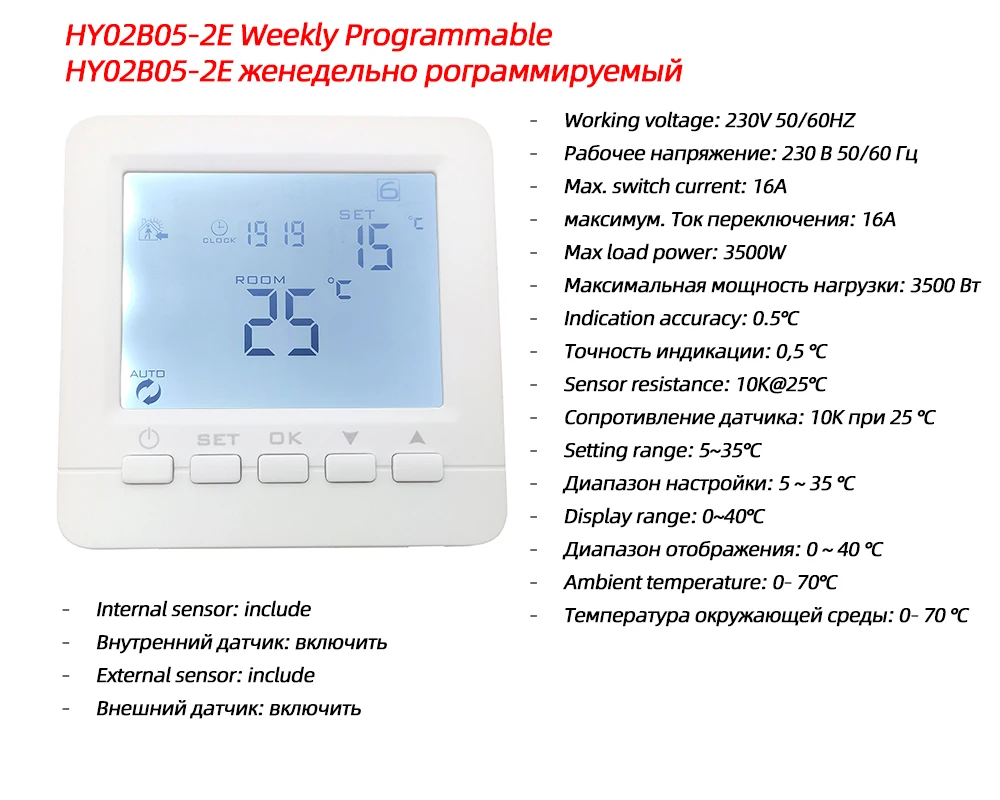 230V 0,5 м шириной Электрический подпольный термостат с Система нагрева Под плитка коврик с подогревом Наборы 0,5 1,5 2,5 3,5 4,5 квадратных метров+ M9 термостат