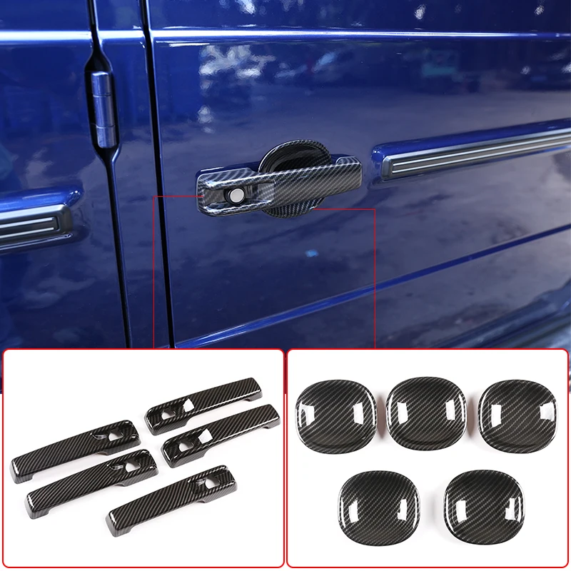 

Auto Part Outer Door Handle Bowl Protect Cover ABS Chrome For Mercedes-Benz G Class W463 W464 G65 G350 2019-2020 Car Accessories