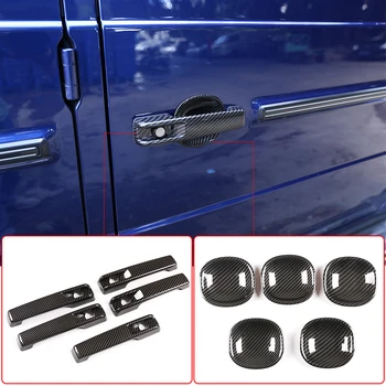 

Auto Part Outer Door Handle Bowl Protect Cover ABS Chrome For Mercedes-Benz G Class W463 W464 G65 G350 2019-2020 Car Accessories