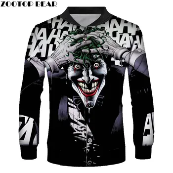 

Cosplay Clown Men's Coat Anime Men Jacket Fashion Harajuku New Year's Day Long Sleeve Zipper Streetwear ZOOTOP BEAR