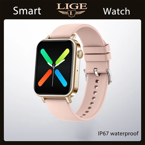 Luxury Smart Watch Women Fitness Tracker Smartwatch Men Sports Bracelet Bluetooth Call Ladies Smart-watch For Xiaomi Huawei