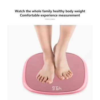

Household Scales Smart Body Fat Composition Scale 2 Bluetooth 5.0 Balance Test 13 Body Date BMI Health Weight Scale LED Display