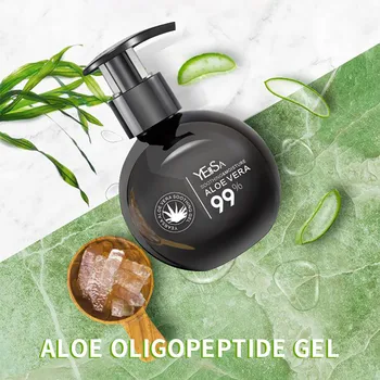 

Organic Aloe Vera Gel Deeply Hydrating Moisturizing Skin Hair Bug Bites Relief Convenience durable practical Home cozy