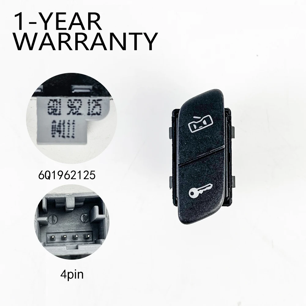 Interruttore Serratura Per Vw Polo Amarok Polo Berlina 6Q1962125 6Q1 962 125