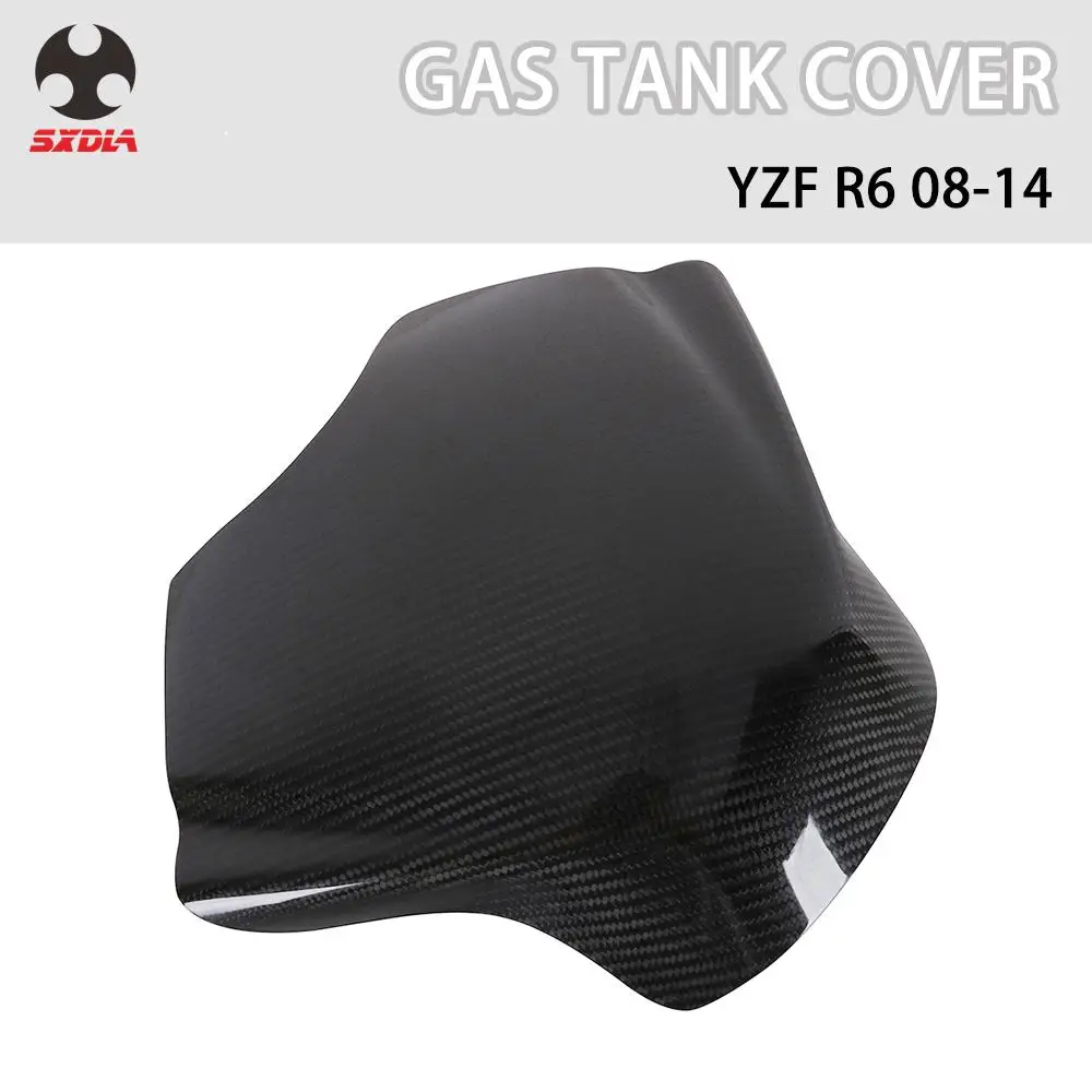 

Motorcycle Carbon Fiber Oil Fuel Gas Tank Guard Cover Protection For YAMAHA YZF R6 2008 2009 2010 2011 2012 2013 2014