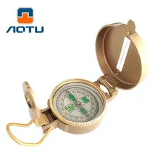 Инструмент компаса для кемпинга на открытом воздухе металлический портативный объектив для альпинизма AT7590 поколение жира