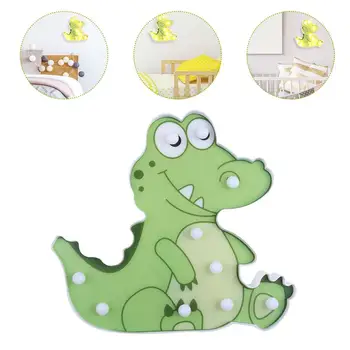 

3D Animal Night Light Crocodile Shape Decoration Light Bedside Lamp For Living Room Children's Bedroom