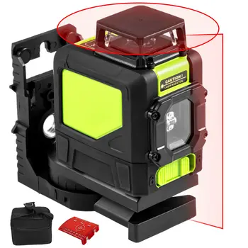

VEVOR 5 Line Self-Leveling Laser Level Red Beam Vertical & Horizontal Cross