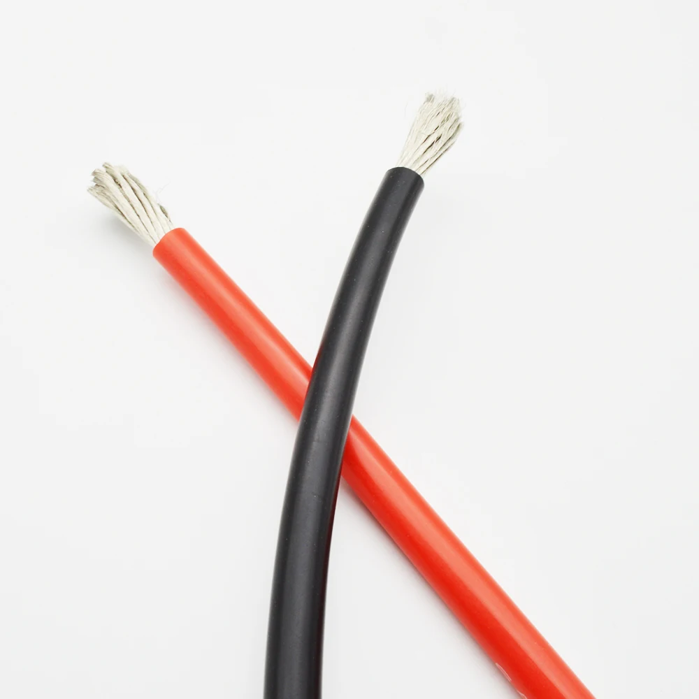 SHENGPAI 7AWG термостойкий кабель 1 метр мягкий силиконовый провод медный