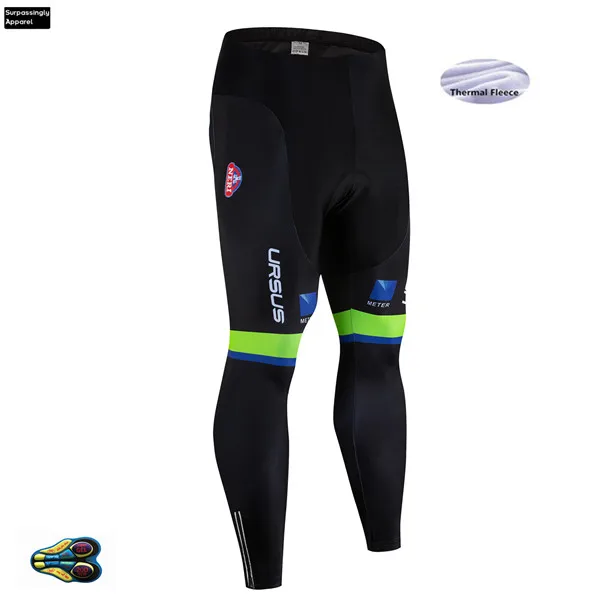 6XL мужские черные штаны SOTTOLI для велоспорта с длинным рукавом, зимние 20D гелевые накладки для велосипеда, трико Mtb Ropa Ciclismo, влагоотводящие штаны - Цвет: 20D Gel Pad