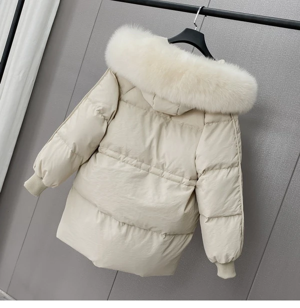2020 New Winter White Duck Down Jacket Women