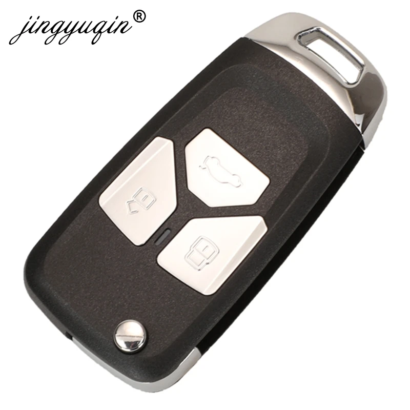 JINGYUQIN XHORSE VVDI FLIP KEY UNIVERSAL WIRED REMOTE KEY XKAU01EN / XKAU02EN KEY FOR AUDI TYPE WORK FOR VVDI TOOL