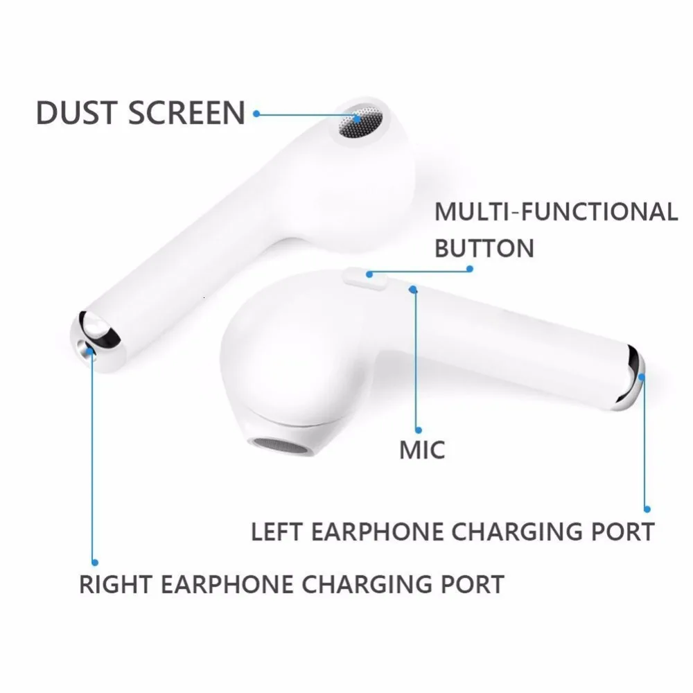 I9s беспроводные наушники Bluetooth беспроводные наушники гарнитура Совместимость для Iphone xiaomi Huawei, OPPO всех смартфонов наушники