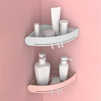 

Plastic Bathroom Shelf Organizer Snap Up Corner Shelf Bathroom Corner Shelf Shower Storage Wall Holder