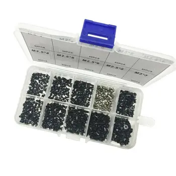 

Black M2/M2.5/M3 Screw Tool Assortment Supplies For Laptop PC Machine DIY QBS