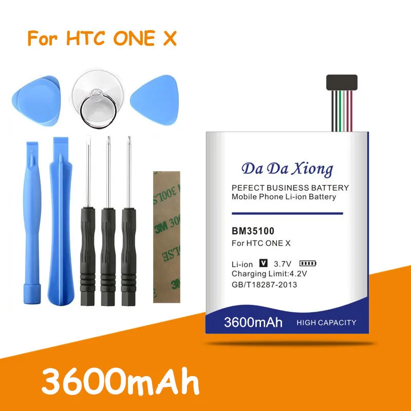 Литий ионный аккумулятор для телефона BM35100 BJ83100 3600 мач HTC One X S720e / S Z520e запасная