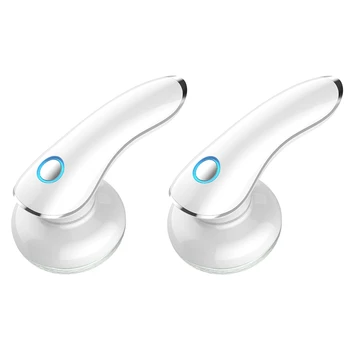 

2 Pcs Mini Electric Lint Remover Pellet Cut Machine Epilator Hair Ball Trimmer White-B & A