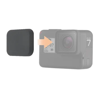 

2Pcs Lens Cap for GoPro Hero 5 6 7 Black Lens Cover Silicone Protector Case for Go Pro Hero 7 6 5 Black Action Camera Accessory