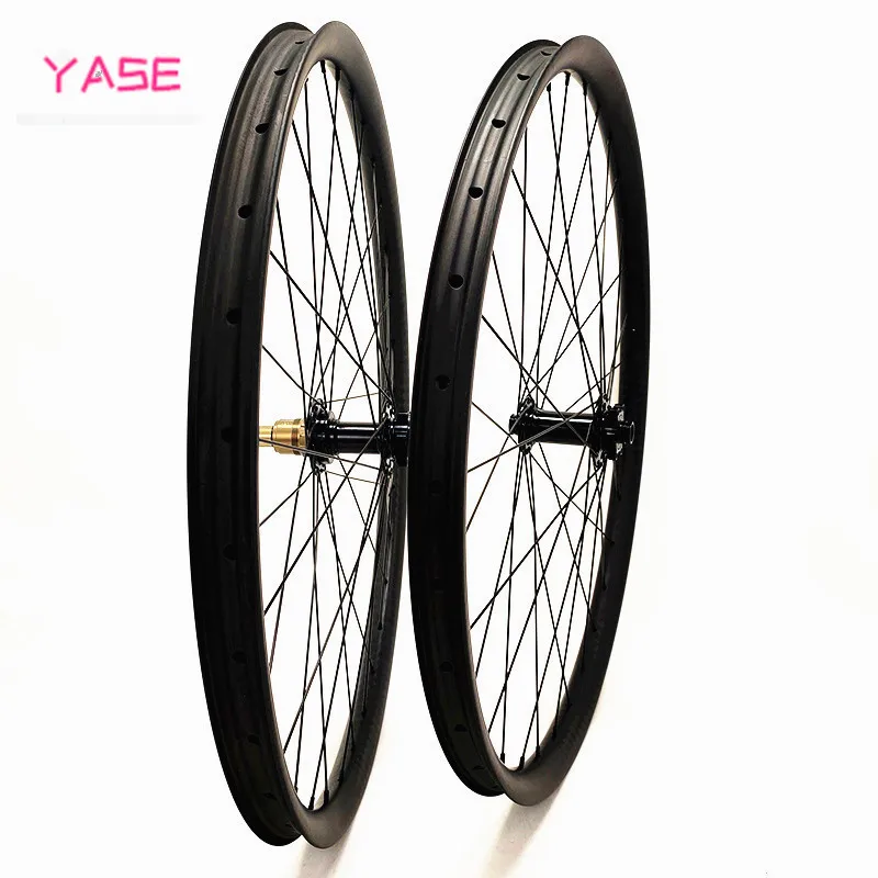 

29er MTB XC carbon wheels pillar 1420 35x25mm Hookless Tubeless Bitex R211 hub Boost 110x15 148x12 Carbon Disc brake wheelset