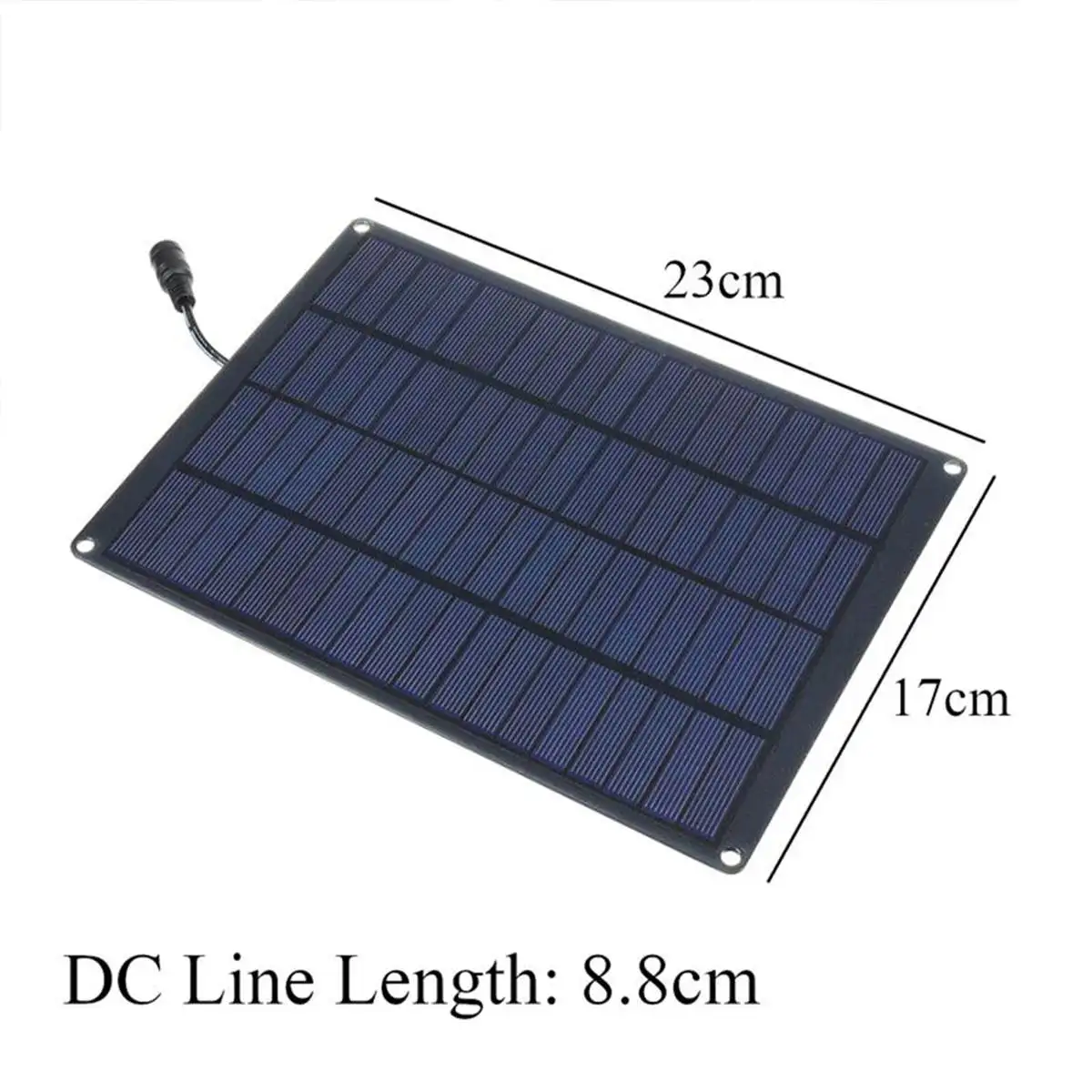 Controlador do Carregador de Carro Solares para Camping Caminhadas ao ar Solar com Clipe de Bateria + 10 Painel 20 30 50a Solar Células Livre 20w 12v 18v - - Image 5