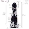 SXXY Beaded Anal Toys with Suction Cup for Women Vagina Masturbate Deep Texture Butt Plug Fantasy Dildo Anus Massage Sex Shop 1
