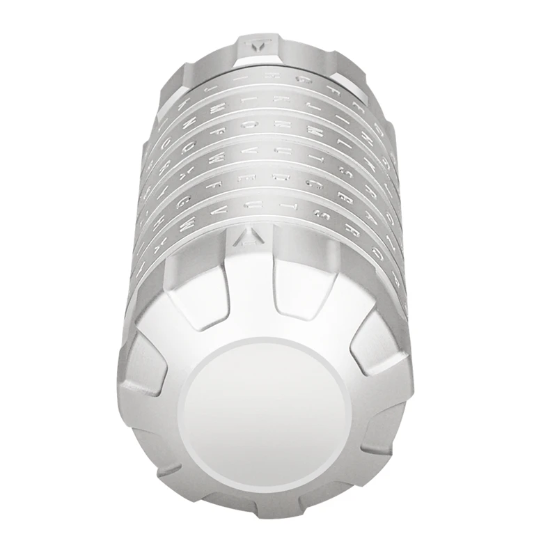 Koop Fashion Nieuwe Stijl Educatief Speelgoed Cryptex Sloten Gift Ideeën Da Vinci Code Lock Te Trouwen Minnaar Ontsnappen Kamer Props